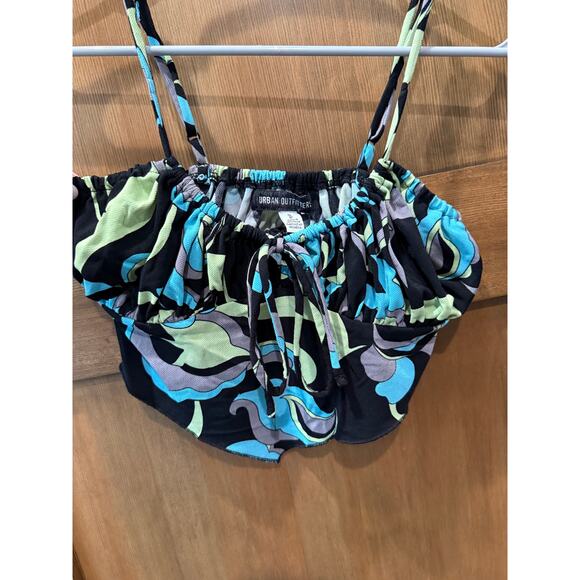 Urban Outfitters Capri Hanky Hem Tank Size Small Party Festival 70's - Picture 5 of 9